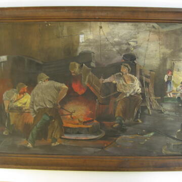 Schmiede: Bild vor der Restauration