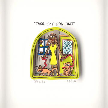 James Rizzi | TAKE THE DOG OUT