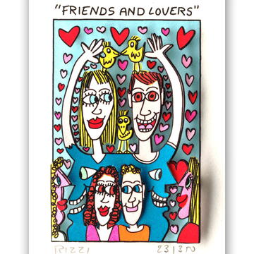 James Rizzi | FRIENDS AND LOVERS
